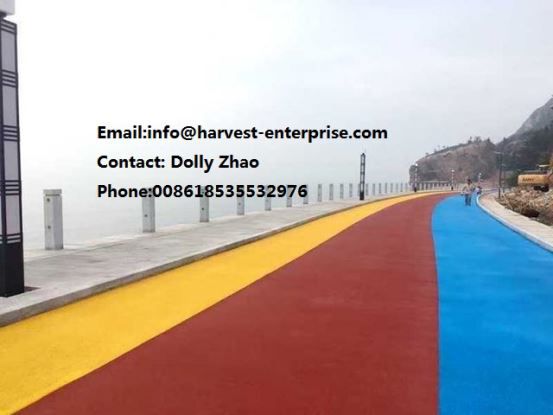 Advantages Of Color Ceramic Particles Anti-skid Pavement